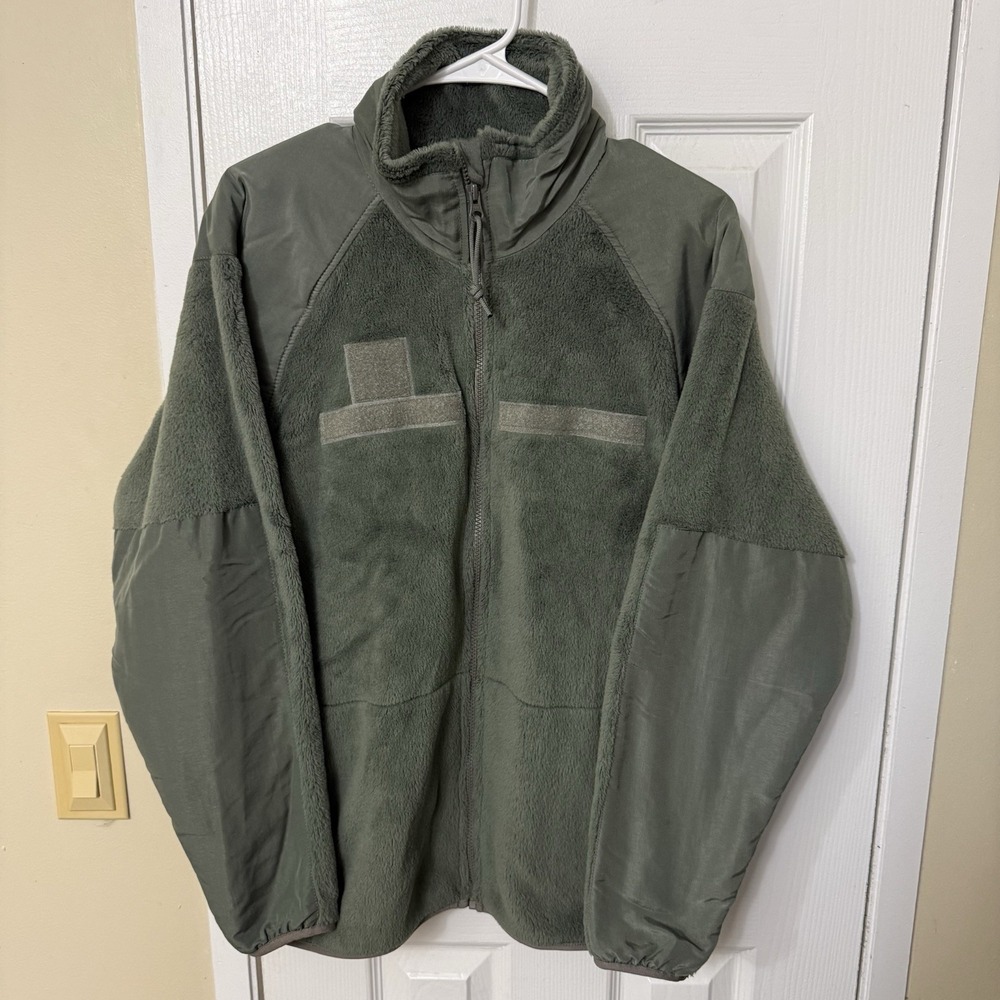 US Military Green Gen III Cold Weather Jacket Fleece Polartec ECWCS Medium Reg